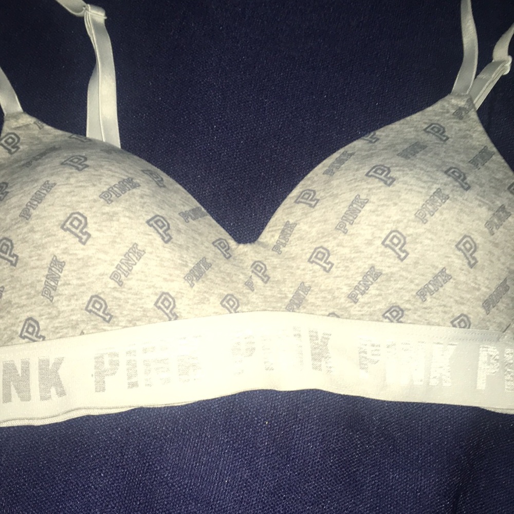 Pink bra